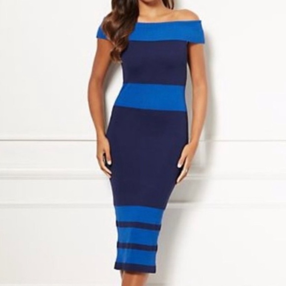 Eva Mendes Sweater Dress